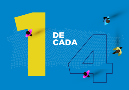 1 de cada 4