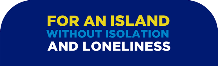Por una isla, sin aislamiento y soledad